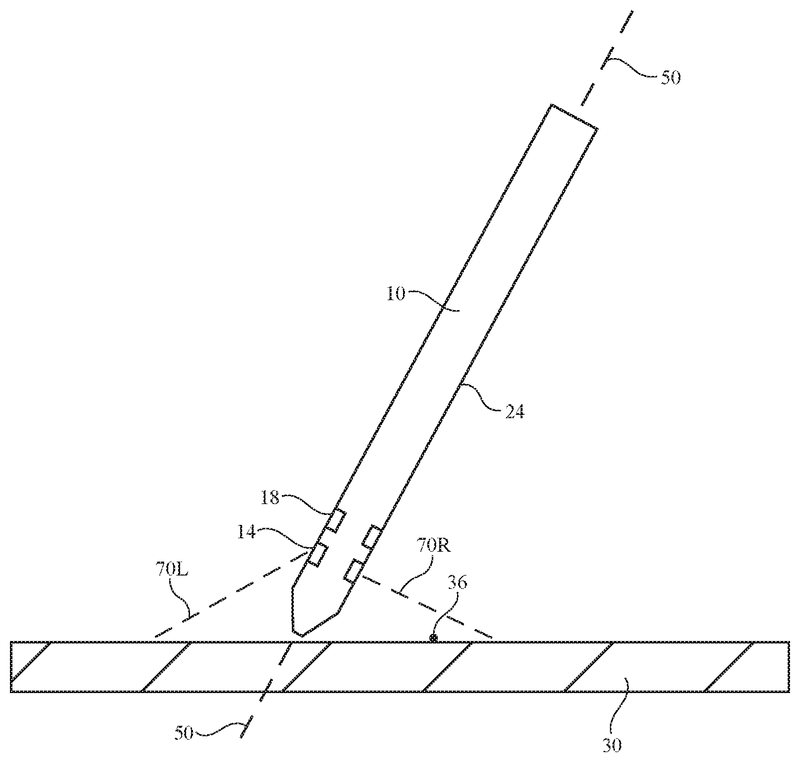 Three dimensional user interface effects on a display